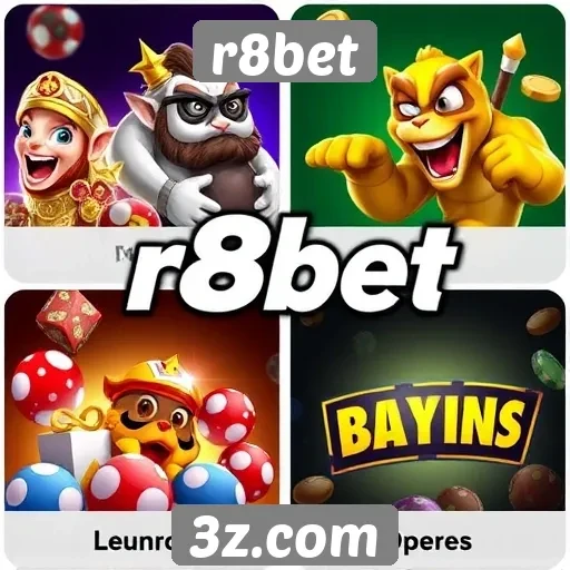 Comparativo de jogos disponíveis no r8bet