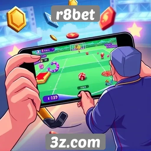 mobile gaming no r8bet cresce em popularidade