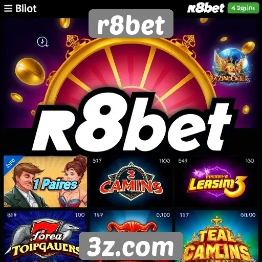 r8bet oferece ampla variedade de jogos de cassino