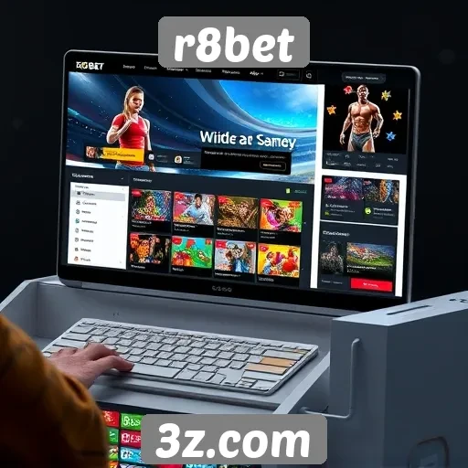 Avaliação da experiência do usuário no site r8bet